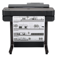 HP DesignJet T650 24-inch inkjetprinter met wifi 5HB08AB19 817097