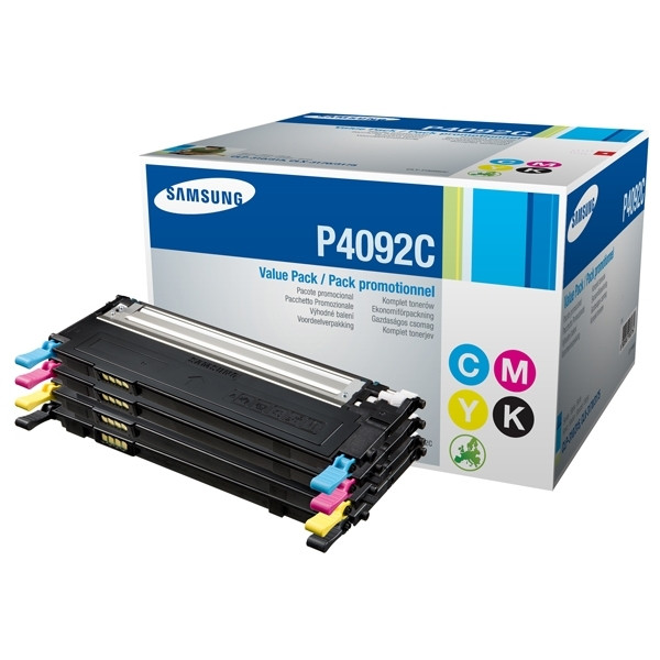 HP SU392A (CLT-P4092C) multipack zwart + 3 kleuren (origineel) SU392A 092576 - 1