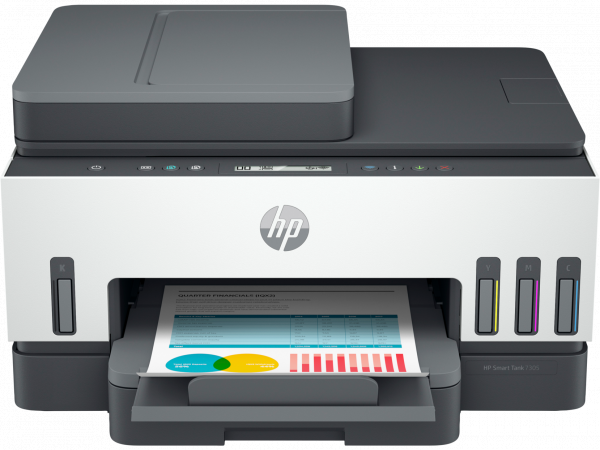 HP Smart Tank 7305 all-in-one inkjetprinter met wifi (3 in 1) 28B75ABHC 841296 - 1