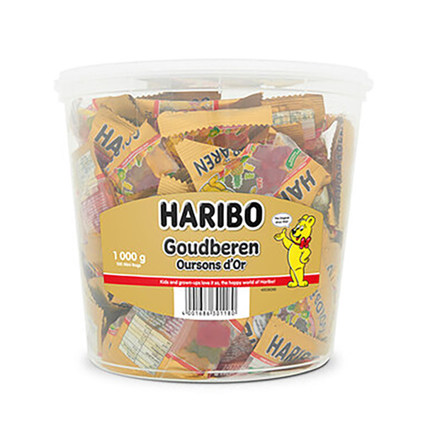 Haribo Goudberen grootverpakking (100 zakjes) 169323 423872 - 1