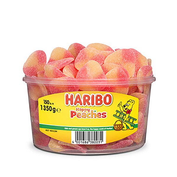 Haribo Perziken grootverpakking (150 stuks) 168211 423873 - 1