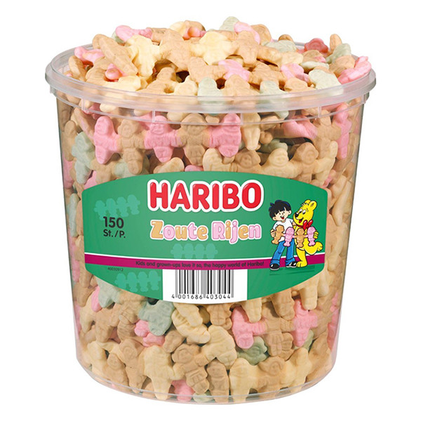 Haribo Zoute Rijen schuimsnoepjes (150 stuks) 167681 423838 - 1