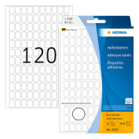 Herma 2310 multifunctionele etiketten 8 x 12 mm wit (3840 etiketten) 2310 230427