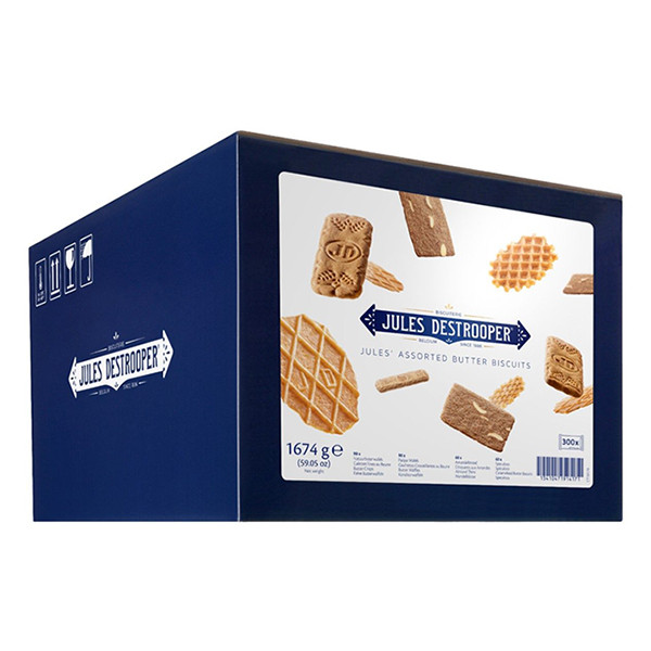 Jules Destrooper boterkoekjes assorti (300 stuks) 048442 423683 - 1