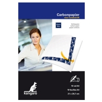 Kangaro carbonpapier A4 blauw (10 vellen) K-7900086 205461