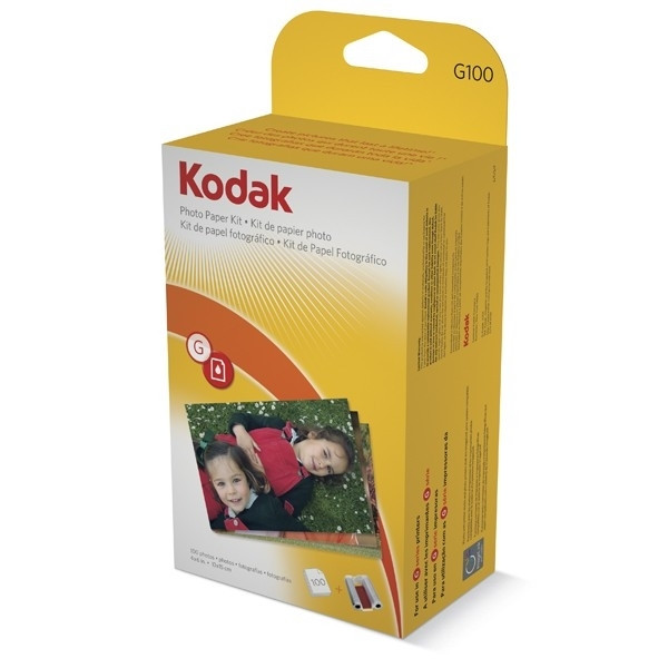 Kodak G-100 inktcartridge met 100 vellen fotopapier (origineel) 1840339 035100 - 1