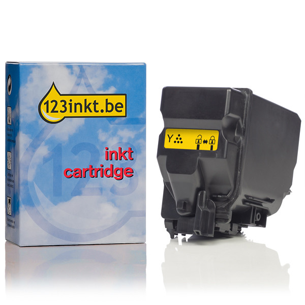 Konica Minolta TNP-49Y (A95W250) toner geel (123inkt huismerk) A95W250C 032647 - 1