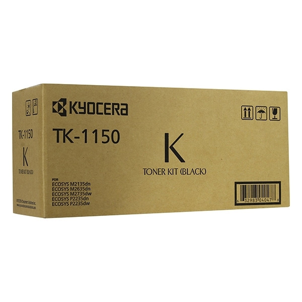 Kyocera TK-1150 toner zwart (origineel) 1T02RV0NL0 902299 - 1