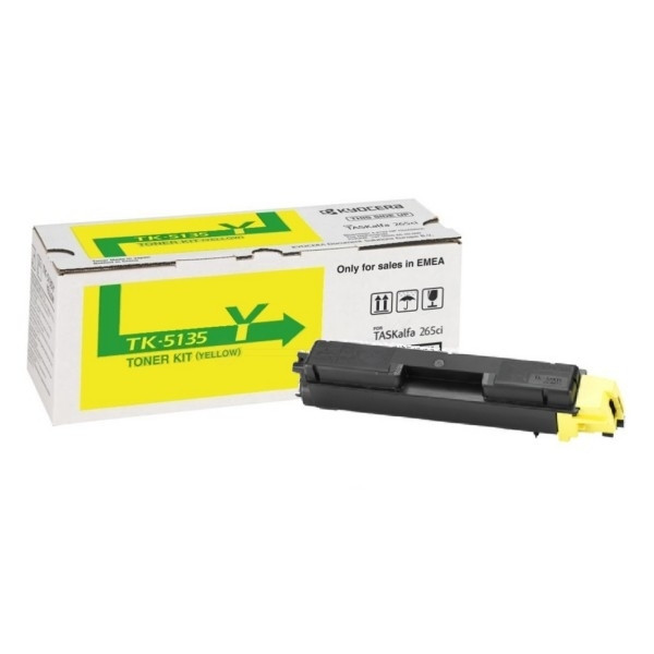 Kyocera TK-5135Y toner geel (origineel) 1T02PAANL0 094014 - 1