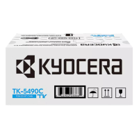 Kyocera TK-5490C toner cyaan hoge capaciteit (origineel) 1T0C22CNL1 095116