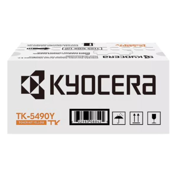 Kyocera TK-5490Y toner geel hoge capaciteit (origineel) 1T0C22ANL1 095120 - 1