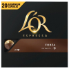 L&#039;OR Espresso Forza koffiecapsules (20 stuks)