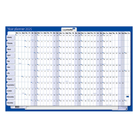 Legamaster jaarplanner 2025 horizontaal 60 x 90 cm 7-420222-25 261984