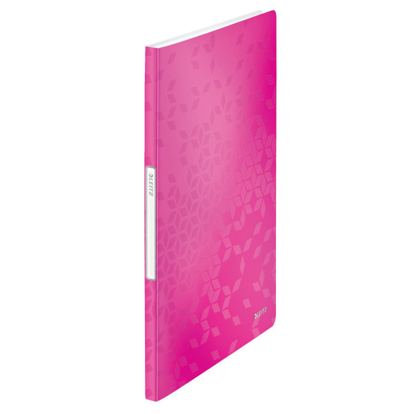 Leitz 4631 WOW presentatiemap A4 roze metallic (20 insteekhoezen) 46310023 211724 - 1