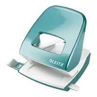 Leitz 5008 NeXXt WOW perforator ijsblauw metallic 2-gaats (30 vellen) 50081051 211796