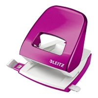 Leitz 5008 NeXXt WOW perforator roze metallic 2-gaats (30 vellen) 50081023 211738