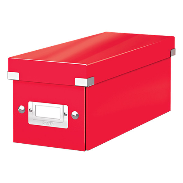 Leitz 6041 WOW cd-box rood 60410026 227659 - 1