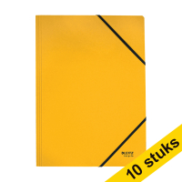 Aanbieding: 10x Leitz Recycle elastomap karton geel A4