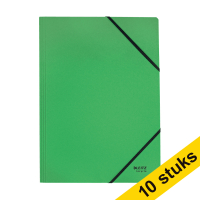 Aanbieding: 10x Leitz Recycle elastomap karton groen A4