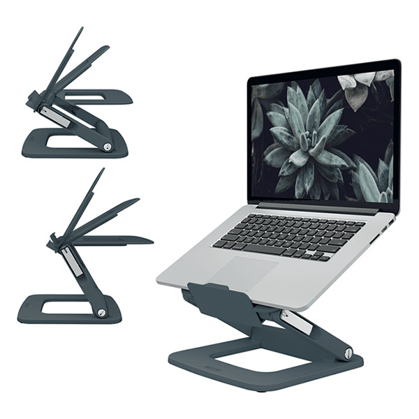 Leitz Ergo multi-hoek verstelbare laptopstandaard donkergrijs 64240089 202545 - 4