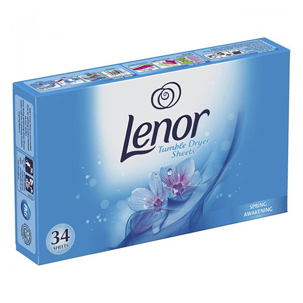 Lenor Aprilfris droogtrommeldoekjes (34 doekjes)  SLE00247 - 1