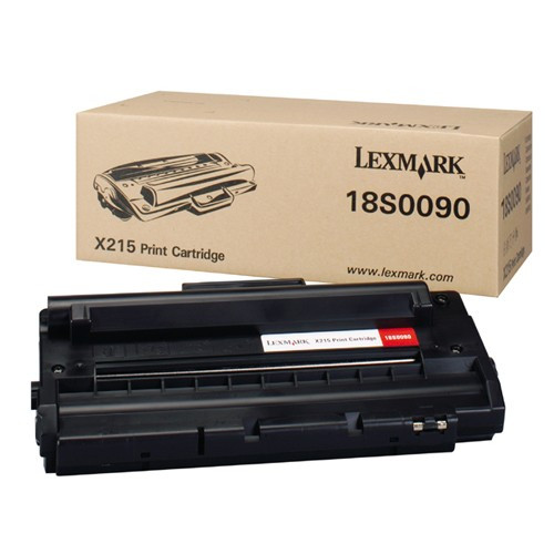 Lexmark 18S0090 toner zwart (origineel) 18S0090 034240 - 1