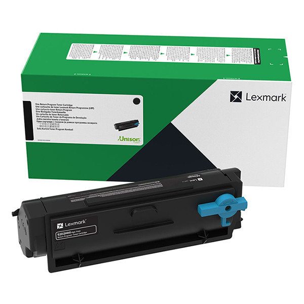 Lexmark 55B2H00 toner zwart hoge capaciteit (origineel) 55B2H00 038042 - 1