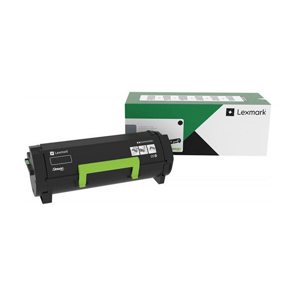 Lexmark 66S2000 toner zwart (origineel) 66S2000 038214 - 1