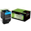 Lexmark 702XC (70C2XC0) toner cyaan extra hoge capaciteit (origineel)