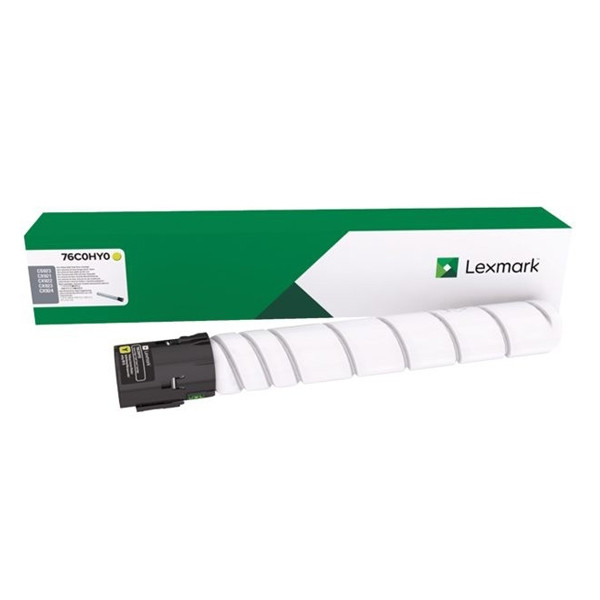 Lexmark 76C0HY0 toner geel hoge capaciteit (origineel) 76C0HY0 037826 - 1