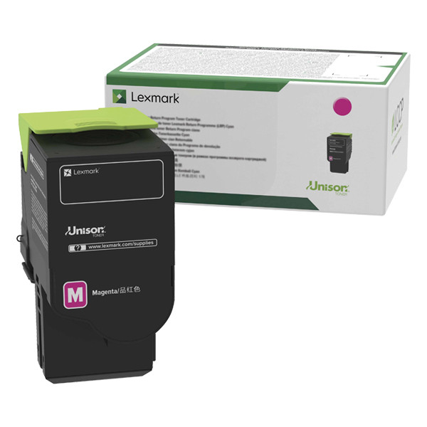 Lexmark 78C2XM0 toner magenta extra hoge capaciteit (origineel) 78C2XM0 903833 - 1