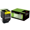 Lexmark 802Y (80C20Y0) toner geel lage capaciteit (origineel)