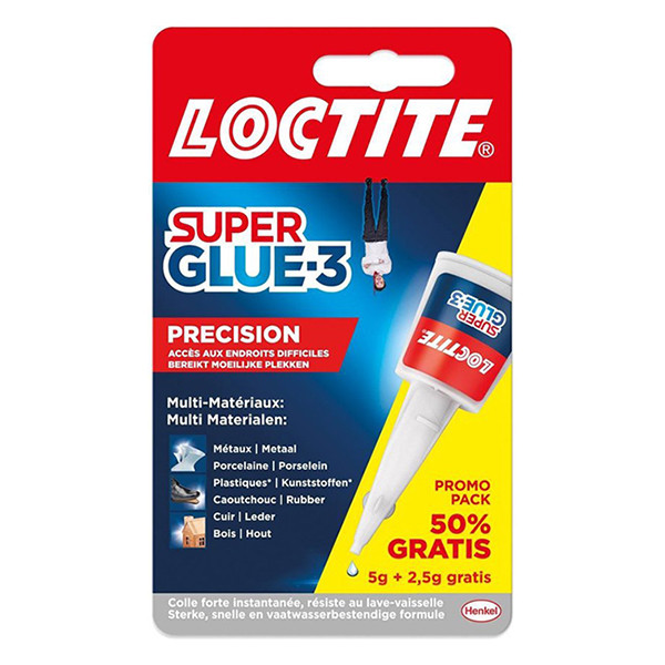 Loctite Precision secondelijm +50% (7,5 gram) 2642436 236927 - 1