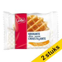 Aanbieding: 2x Lotus krokante wafeltjes (120 stuks)