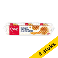 Aanbieding: 4x Lotus krokante wafeltjes (24 stuks)