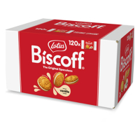 Lotus Biscoff gevuld vanille creme (120 stuks) 002542 423681