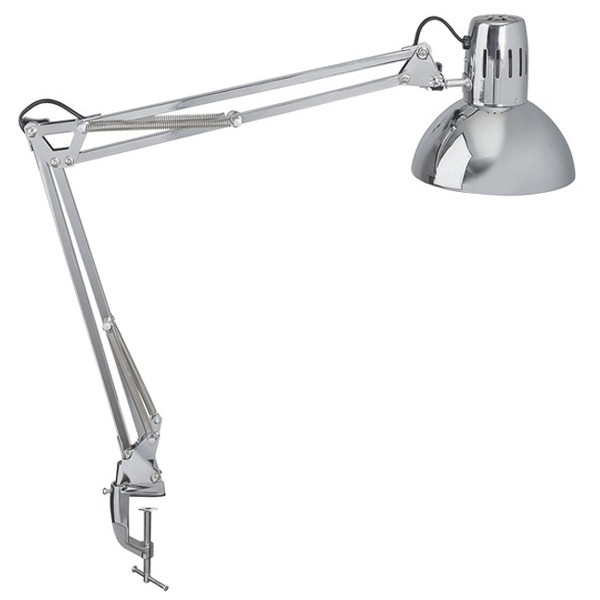 Maul MAULstudy ledbureaulamp met klem lichtzilver 8230796 402365 - 1