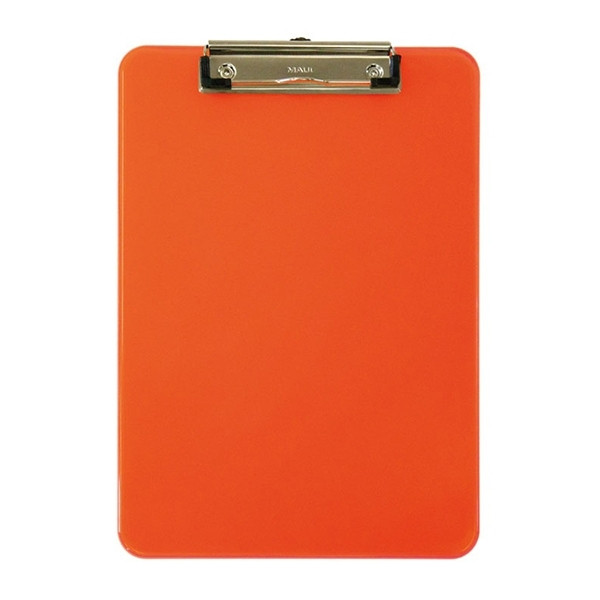 Maul neon klembord transparant oranje A4 staand 2340641 402205 - 1