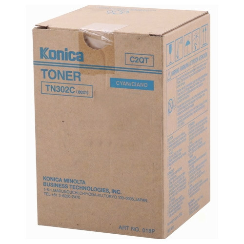 Minolta Konica Minolta TN-302C (018P) toner cyaan (origineel) 018P 072542 - 1