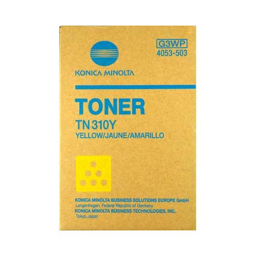 Minolta Konica Minolta TN-310Y (4053-503) toner geel (origineel) 4053-503 072094 - 1