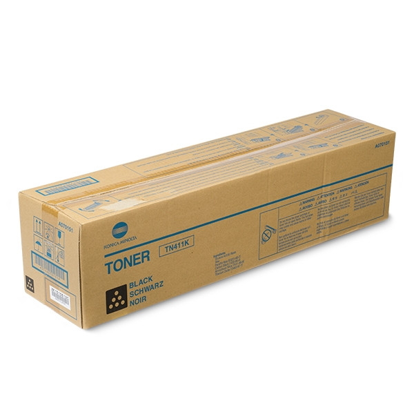 Minolta Konica Minolta TN-411K toner zwart (origineel) A070151 072262 - 1