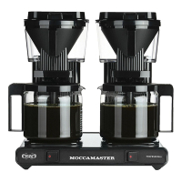 Moccamaster KBG744 Professional koffiezetapparaat met dubbele glaskan 59367 423388