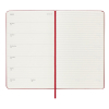 Moleskine large 18 maanden weekagenda 2024/2025 hardcover scharlakenrood DHF218WN3Y25 313224 - 2