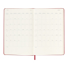 Moleskine large 18 maanden weekagenda 2024/2025 hardcover scharlakenrood DHF218WN3Y25 313224 - 3