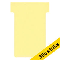 Aanbieding: 3x Nobo T-kaarten geel maat 2 (100 stuks)