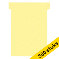 Aanbieding: 3x Nobo T-kaarten geel maat 3 (100 stuks)