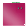 Nobo Quartet magnetisch whiteboard 36 x 36 cm roze