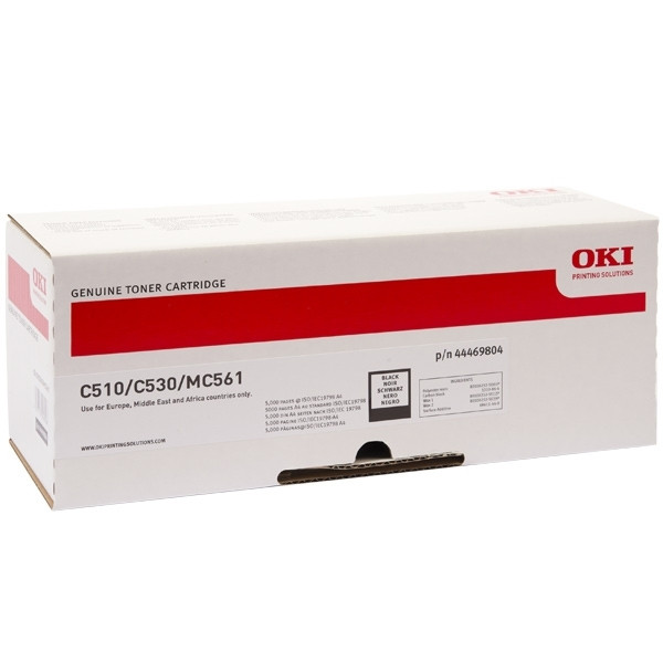 OKI 44469804 toner zwart hoge capaciteit (origineel) 44469804 042542 - 1