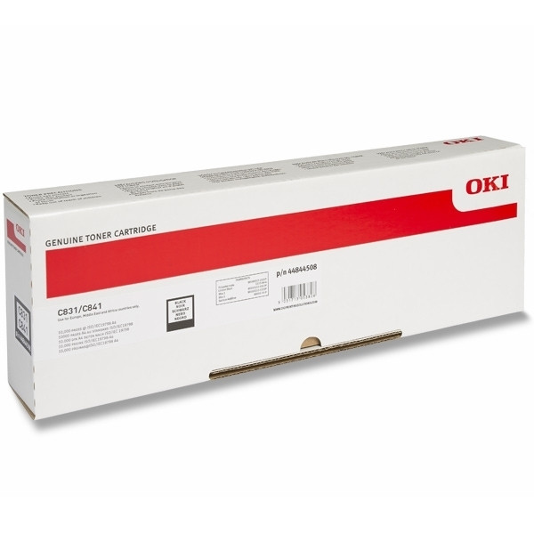 OKI 44844508 toner zwart (origineel) 44844508 902351 - 1