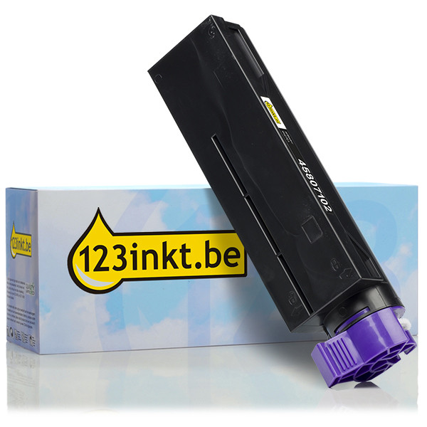 OKI 45807102 toner zwart (123inkt huismerk) 45807102C 042701 - 1